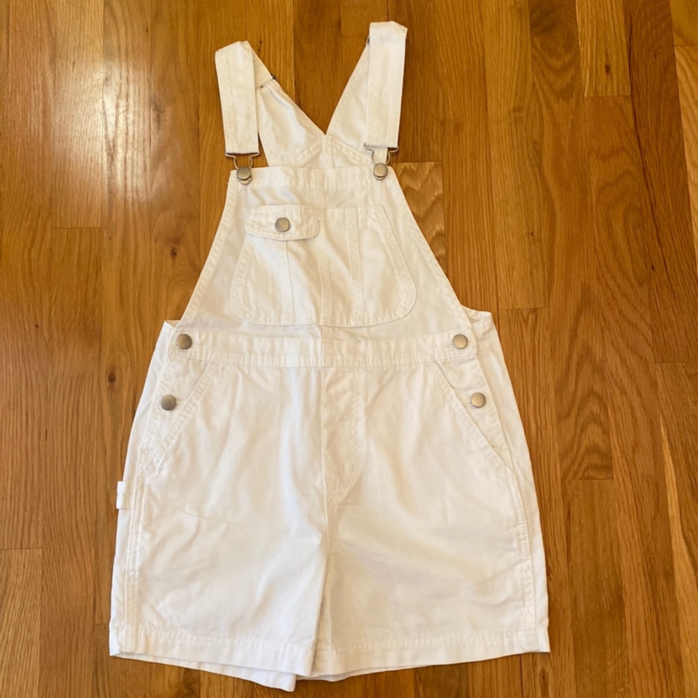 New White Overalls- Halloween Costume or Everyday Wear - Picture 1 of 5